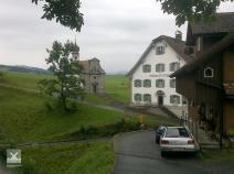 Der Etzelpass mit dem Gasthaus St. Meinrad